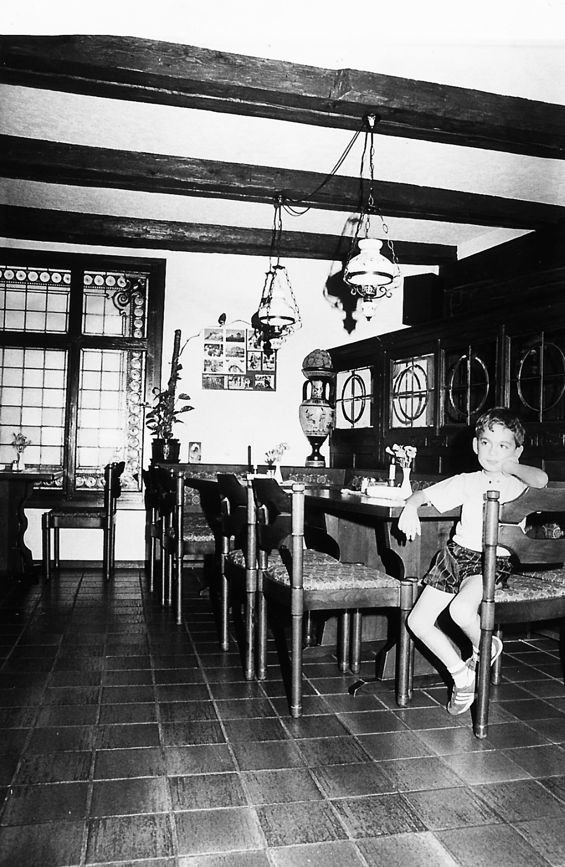Historische Aufnahme des Restaurant ELATON, 1983